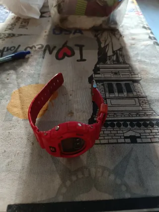 Reloj Casio G-Shock DW-6900CR Rojo