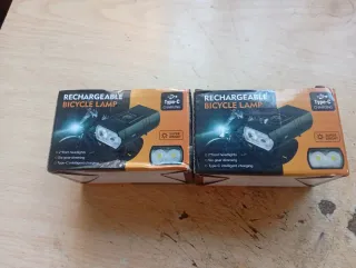 2 Luces LED Bicicleta USB