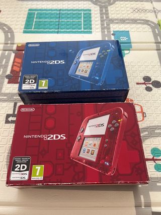 Nintendo 2DS Azul transparente 