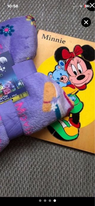 Manta Disney Encanto Morada