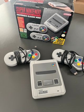 Nintendo Super Nintendo Classic Mini Gris