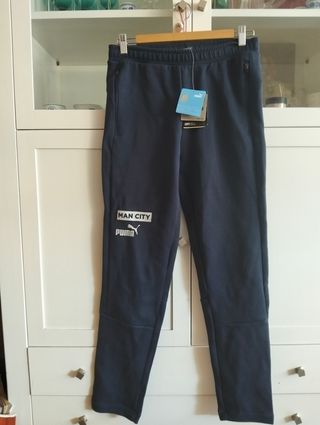 Pantalón Chándal Manchester City Puma Azul