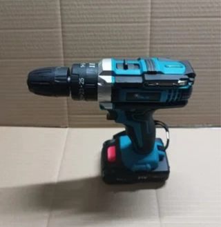 Taladro percutor a batería atornillador eléctrico