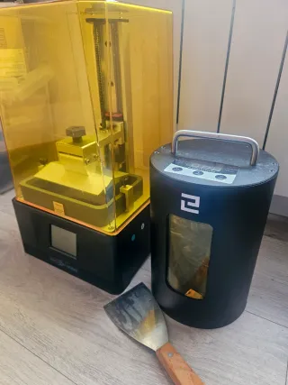 Impresora 3D Anycubic Photon Mono+maquina de curad