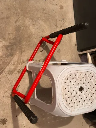 Colgador de Bicicleta Rojo