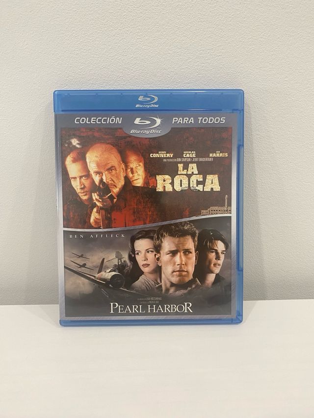 Blu-ray La Roca y Pearl Harbor