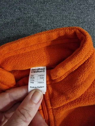 3 Forros polares Decathlon niño 6 años