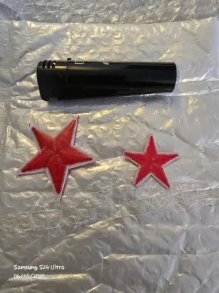 2 Patches Estrela Vermelha