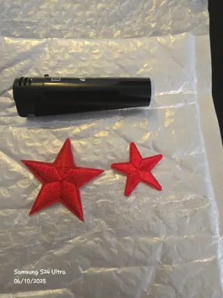 2 Patches Estrela Vermelha