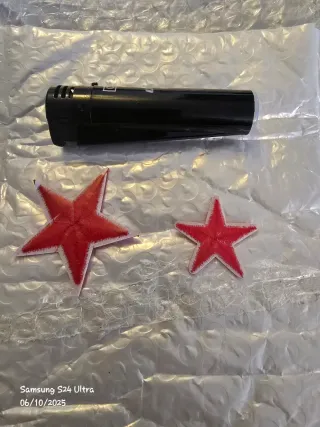 2 Patches Estrela Vermelha