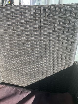 Conjunto Terraza: Sofá y 2 Sillas Mimbre