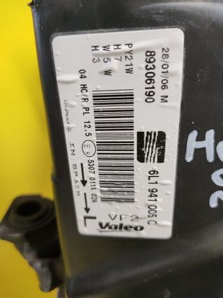 FARO DELANTERO IZQUIERDO SEAT IBIZA 6L 2 OPTICAS