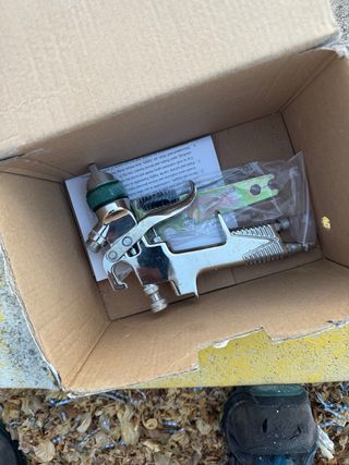Pistola de pintar compresor