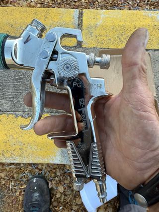 Pistola de pintar compresor