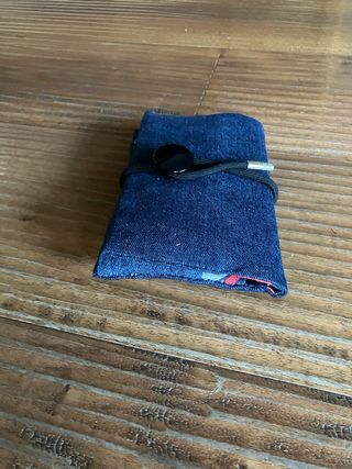 Porta tabacco in jeans