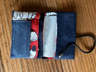 Porta tabacco in jeans