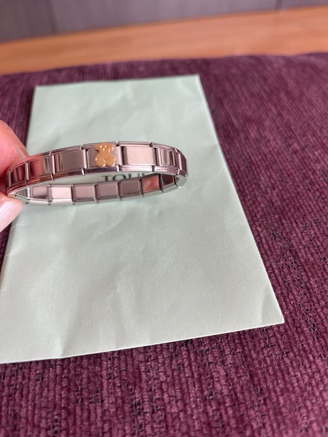 Pulsera Tous Oro y Acero
