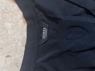 Camiseta tirantes Guess Jeans negra