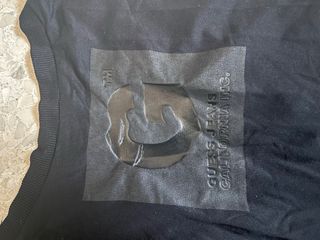 Camiseta tirantes Guess Jeans negra