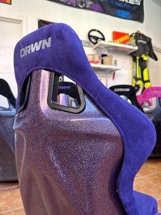 Asiento Backet DRWN Morado y Rosa