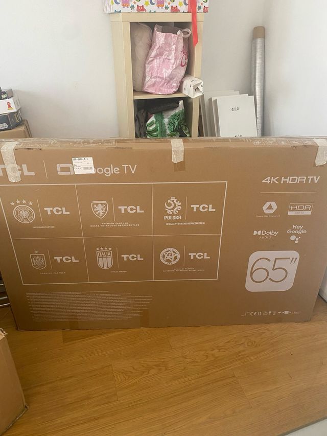 Televisor TCL 65 4K HDR Google TV 
panel a reparar