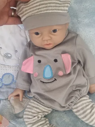 Bebé Reborn Silicona Blanda