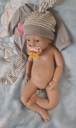 Bebé Reborn Silicona Blanda