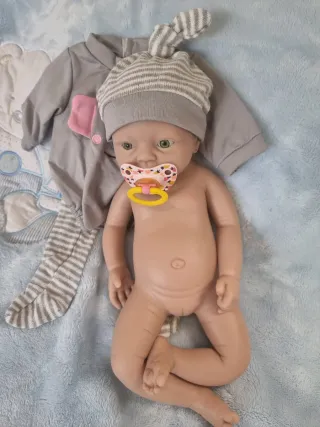 Bebé Reborn Silicona Blanda