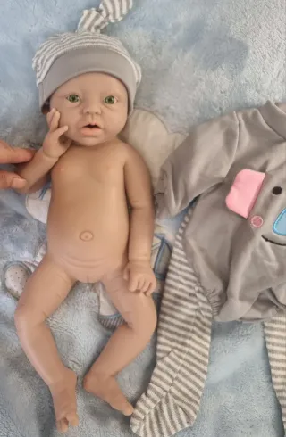 Bebé Reborn Silicona Blanda