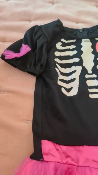Disfraz Esqueleto Niña Halloween