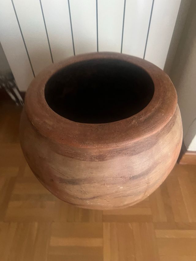 Vasija de Barro Decorativa