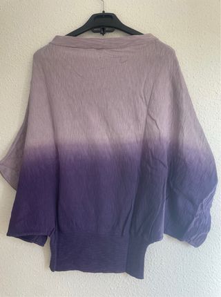 Jersey degradado lila y morado talla S