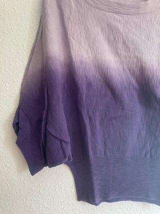 Jersey degradado lila y morado talla S