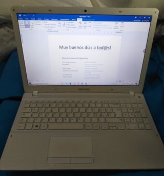 Ordenador Portátil Samsung i5 500GB SSD 8GB RAM