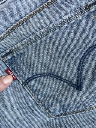 Pantalón corto Levi Strauss azul