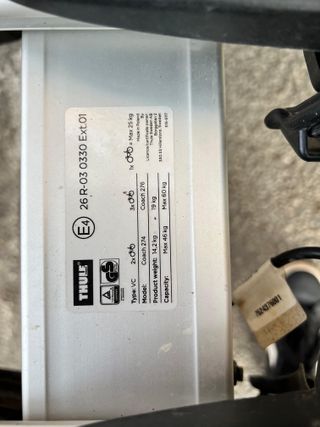 Portabicis Thule Coach 274 (2 bicis)