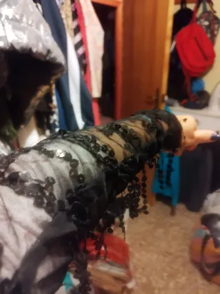 Chaquetilla corta fiesta lentejuelas