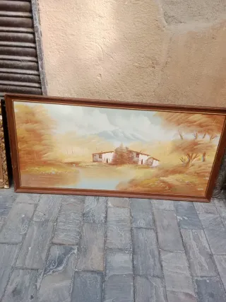 Pintura de paisaje rural Sorolla pintor conocido