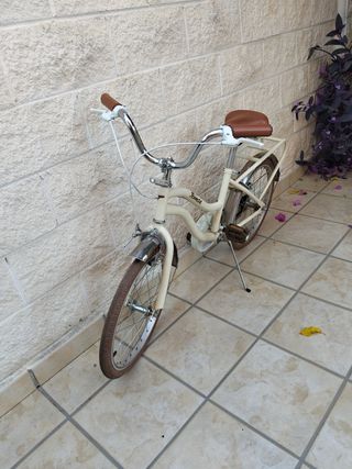 Bicicleta Toinsa color crema