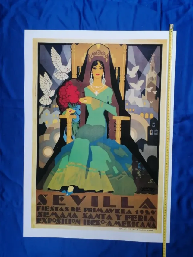Cartel Sevilla 1929. Reproducción