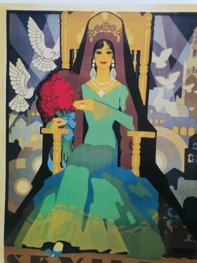 Cartel Sevilla 1929. Reproducción