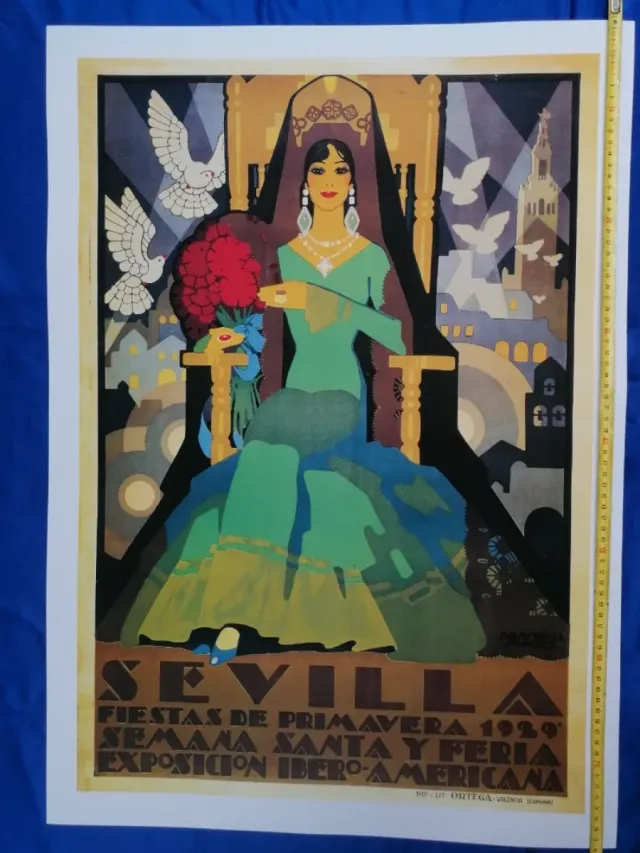 Cartel Sevilla 1929. Reproducción
