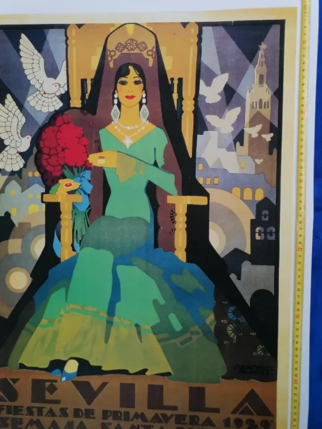 Cartel Sevilla 1929. Reproducción
