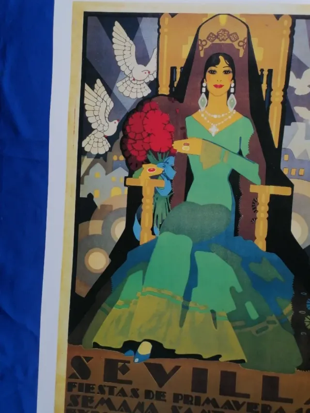 Cartel Sevilla 1929. Reproducción