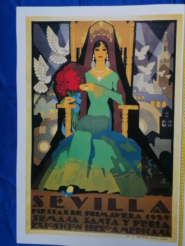 Cartel Sevilla 1929. Reproducción