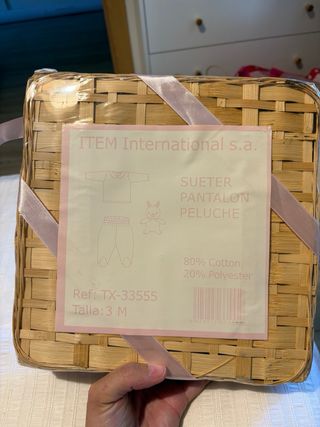 Conjunto bebé niña 3 meses