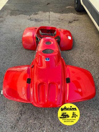 Plásticos Polaris Trail Boss 330 Rojos