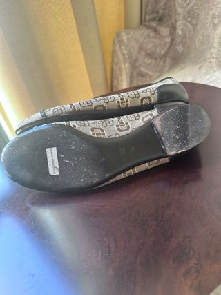 Bailarinas Gucci Beige y Marrón