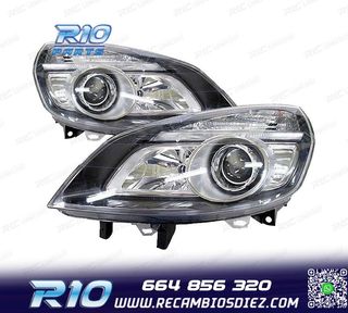 FAROS RENAULT SCENIC II 05-08 XENON FONDO NEGRO