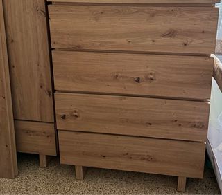 Conjunto de muebles Color Roble 
